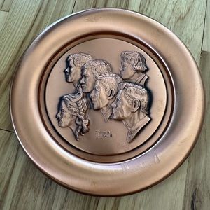 Original Norman Rockwell's the peace corps plate